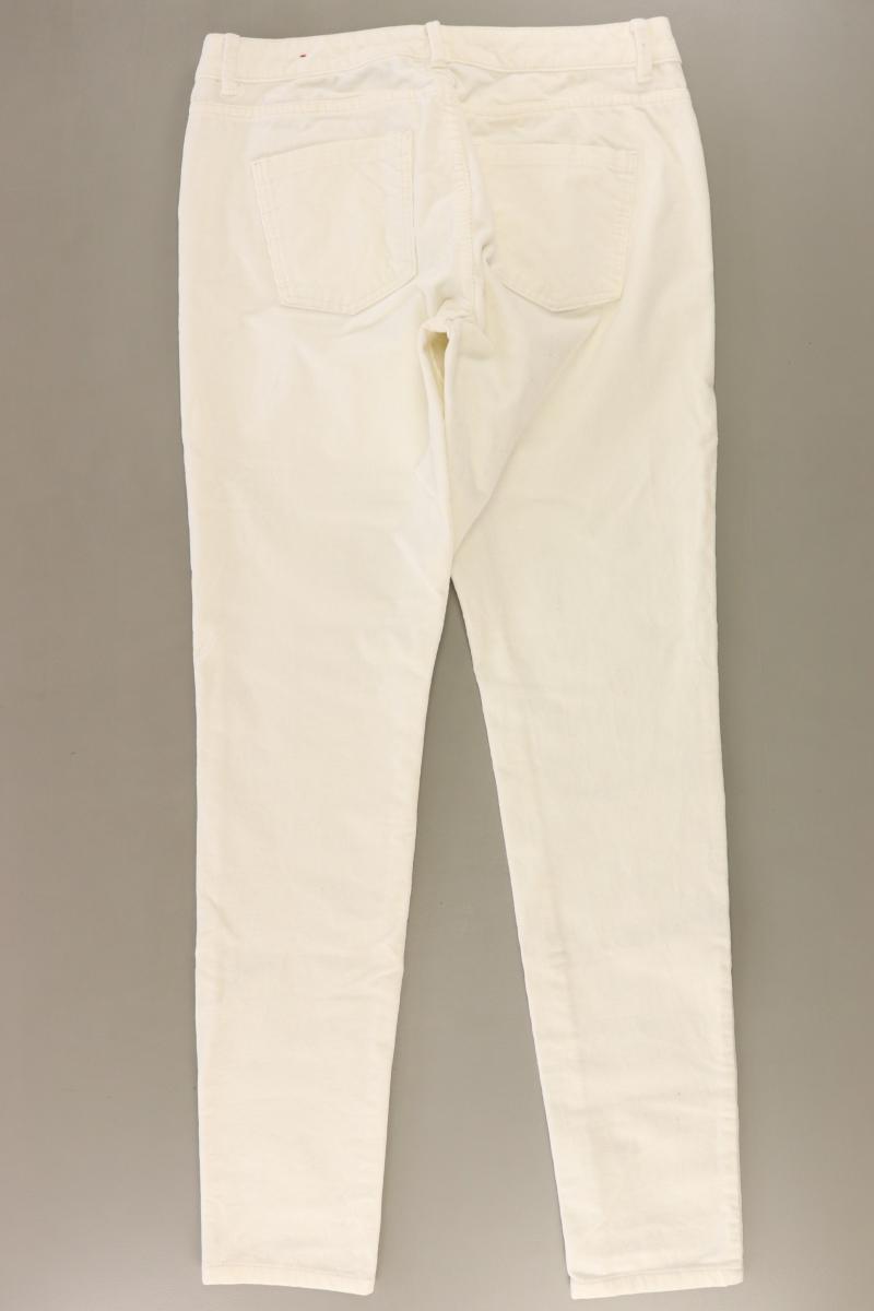 s.Oliver Five-Pocket-Hose Gr. 38 weiß aus Baumwolle