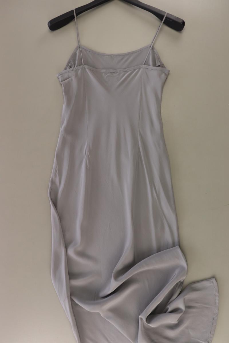 Chine Seidenkleid Gr. US 4 (XS) Träger grau