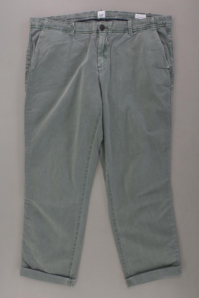 GAP Chinohose Gr. UK 14 (L) grün aus Baumwolle