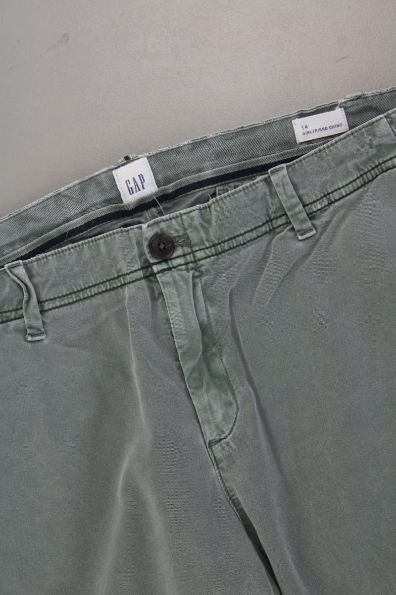 GAP Chinohose Gr. UK 14 (L) grün aus Baumwolle