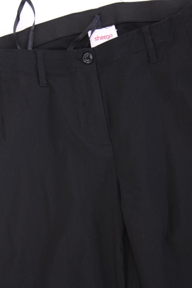 sheego Stretchhose Gr. Kurzgröße 20 schwarz aus Viskose