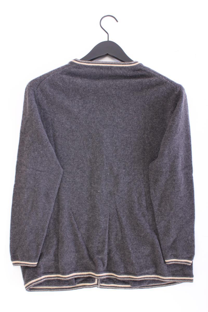 Appelrath-Cüpper Strickjacke aus Kaschmir Gr. 44 Langarm grau