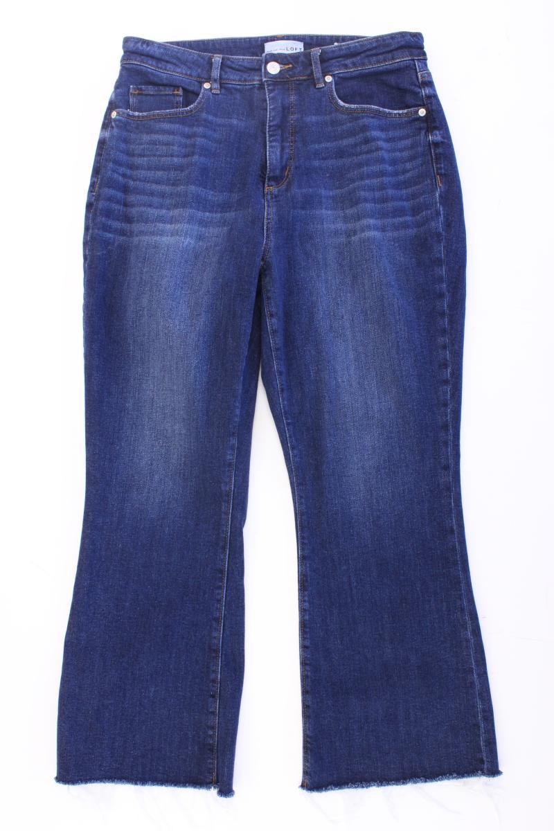 Loft Boot Cut Jeans Gr. W30 blau aus Baumwolle