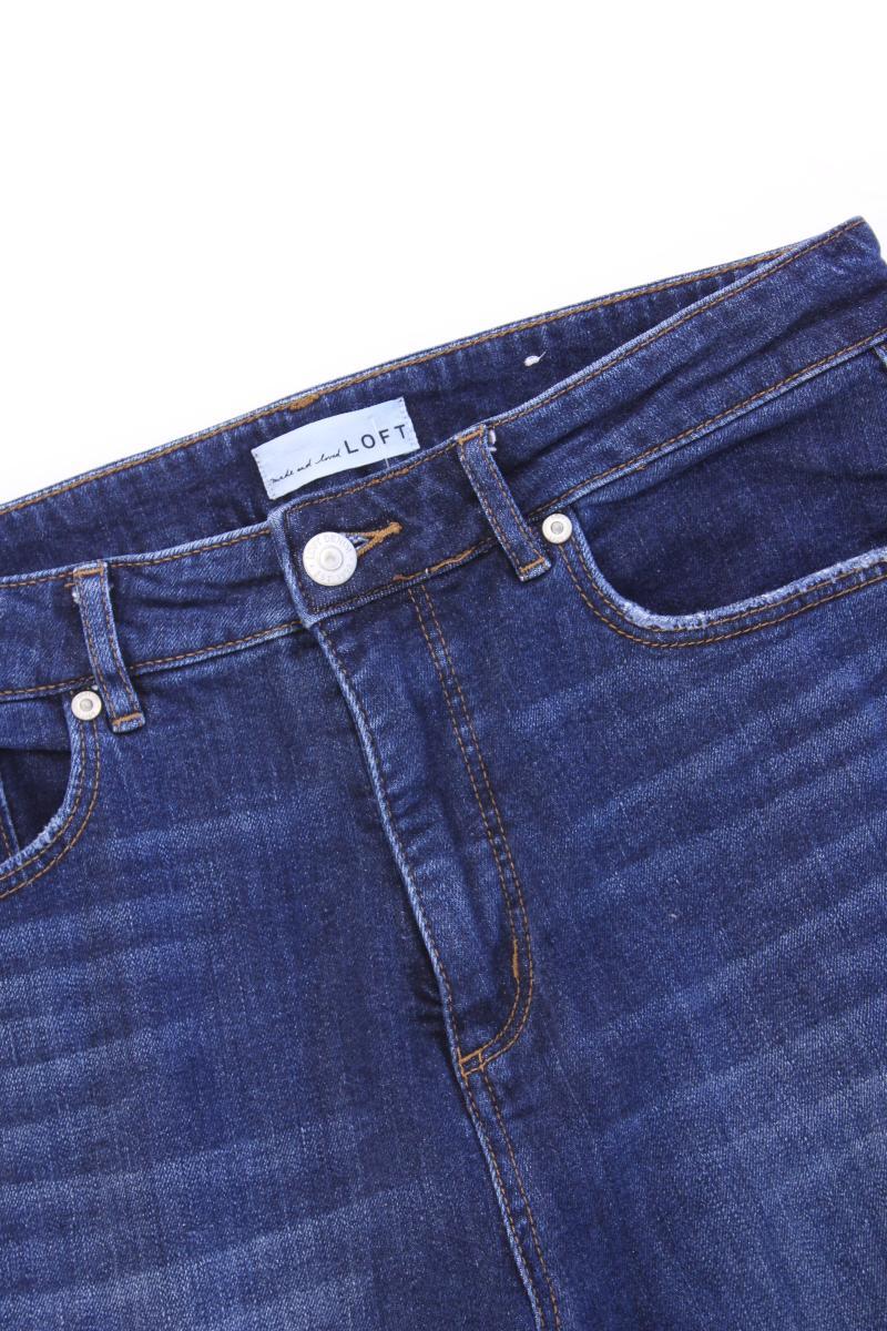 Loft Boot Cut Jeans Gr. W30 blau aus Baumwolle