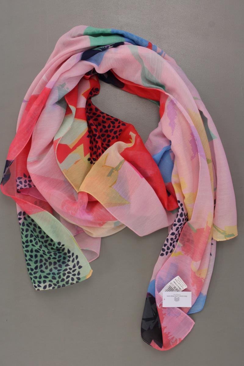 Tuch geometrisches Muster mehrfarbig aus Polyester