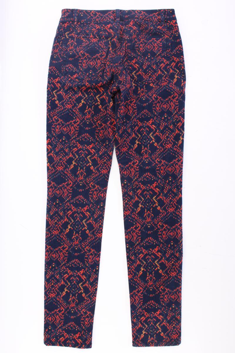 Esprit Five-Pocket-Hose Gr. 36/L30 geometrisches Muster mehrfarbig aus Baumwolle