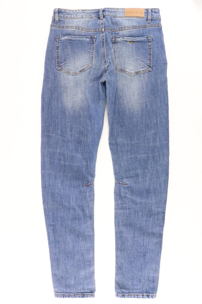 Summum Straight Jeans Gr. 36 blau aus Baumwolle