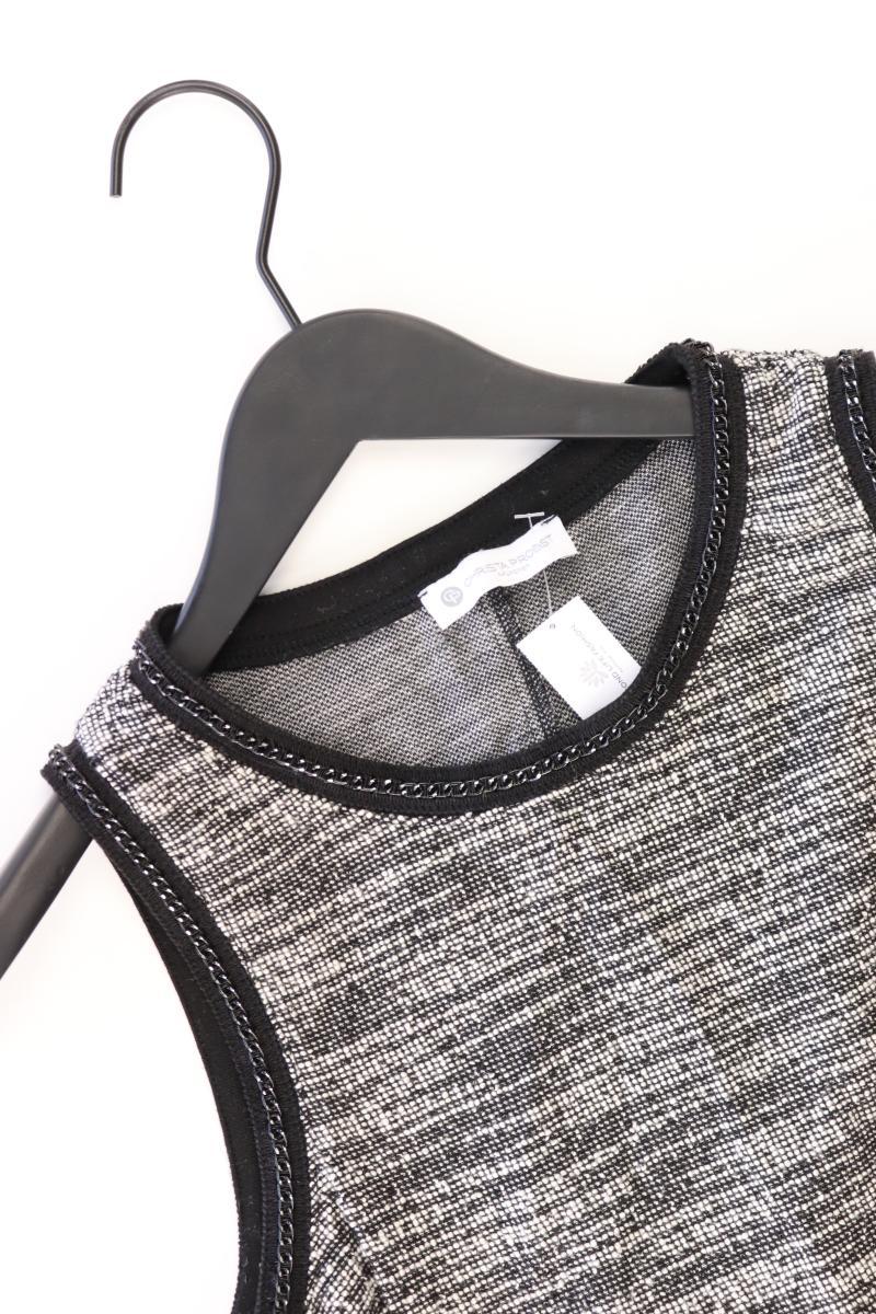 CHRISTA PROBST Etuikleid Gr. 36 Ärmellos grau aus Polyester