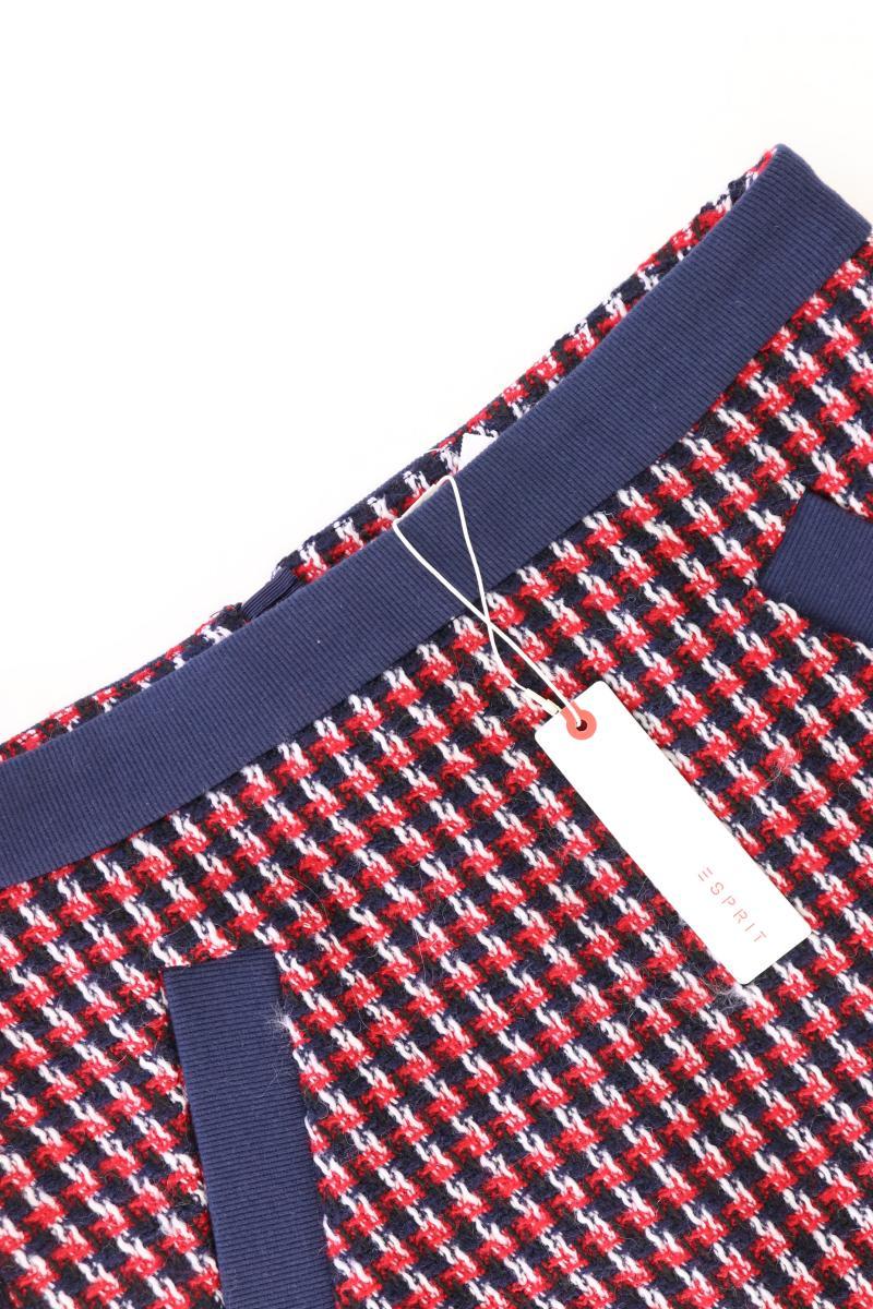 Esprit Rock Gr. 38 kariert neu mit Etikett Neupreis: 59,99€! blau aus Polyester