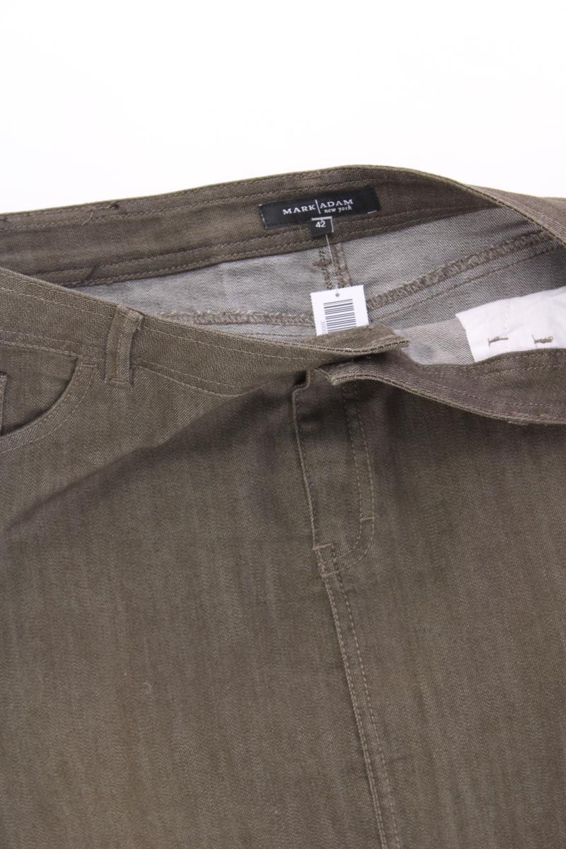 MARK ADAM Rock Gr. 42 olivgrün aus Baumwolle