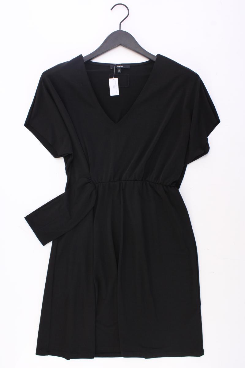 Tigha Kurzarmkleid Gr. XS neuwertig schwarz aus Polyester