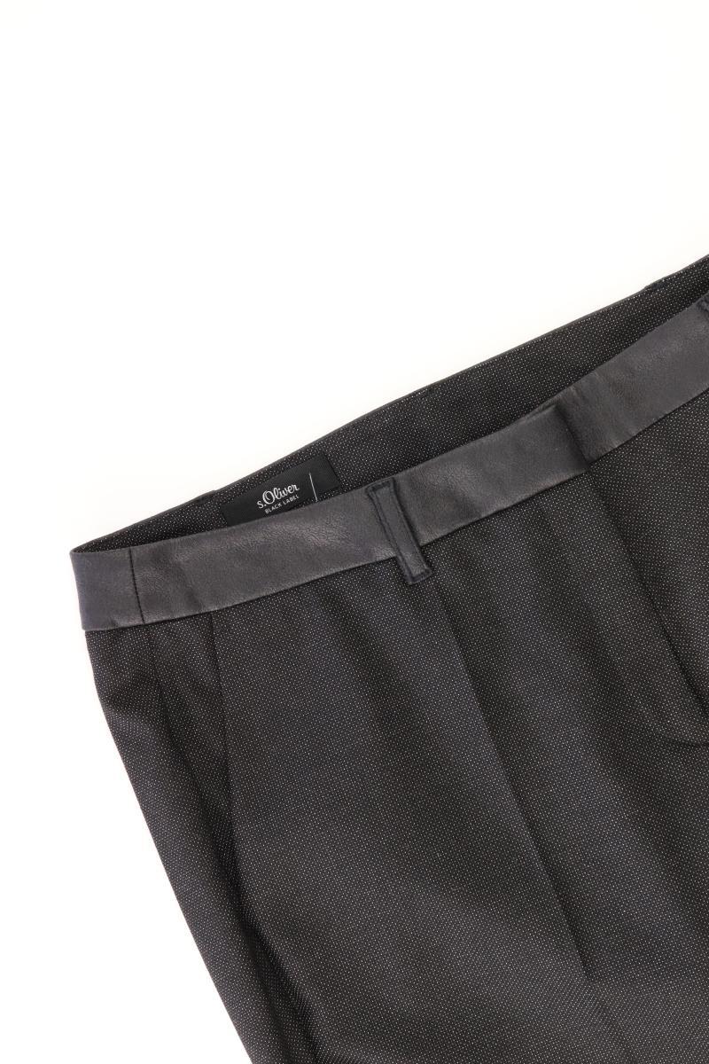 s.Oliver Black Label Anzughose Gr. 40 schwarz