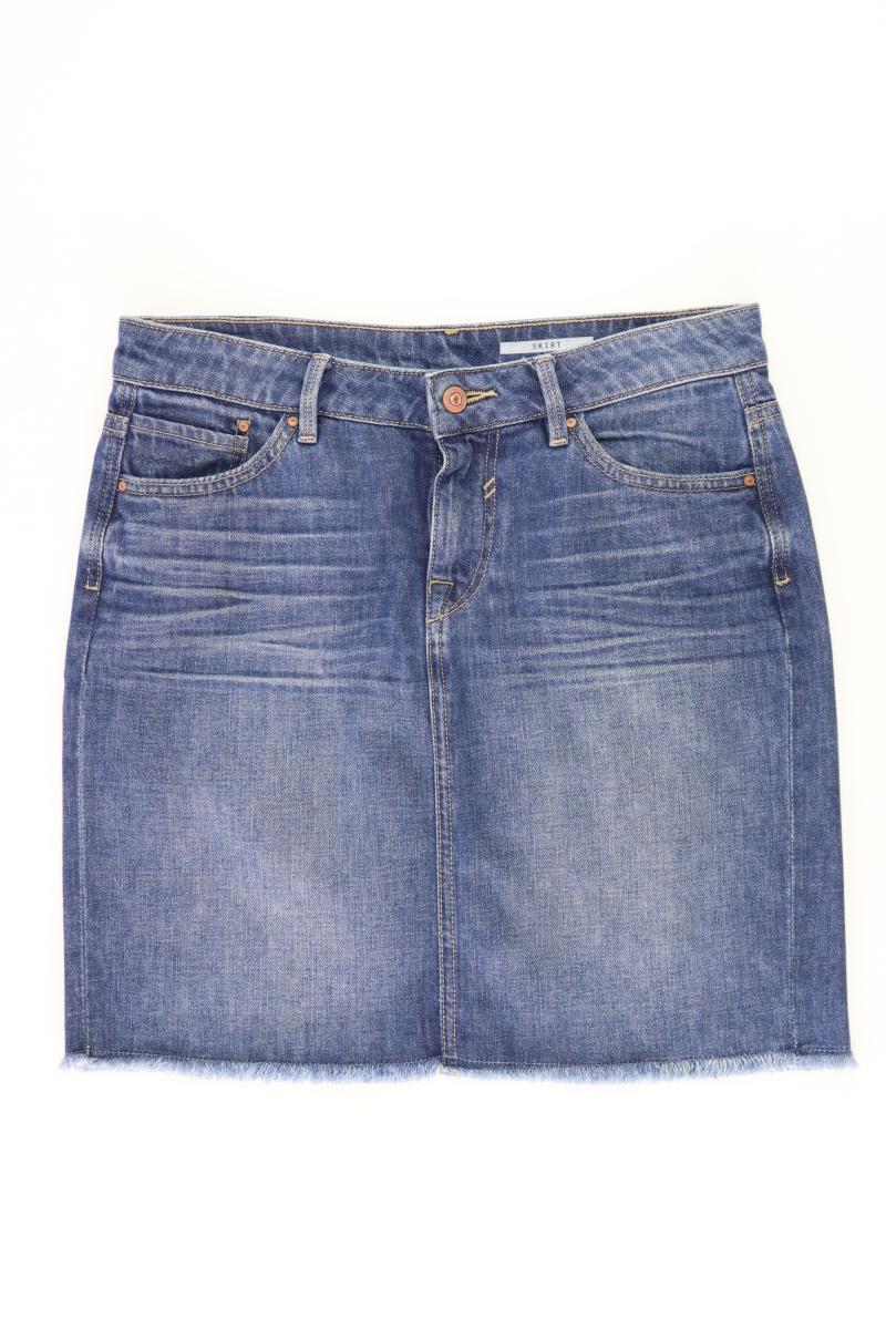 edc by Esprit Jeansrock Gr. 34 blau aus Baumwolle