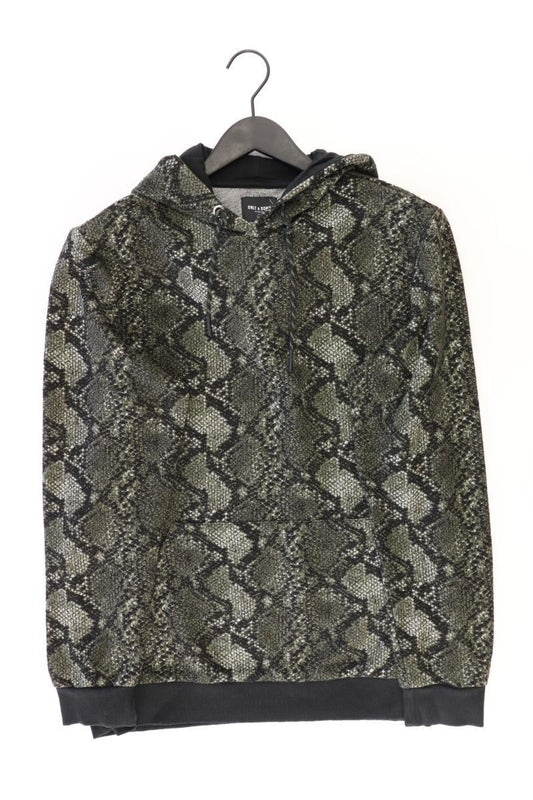 ONLY & SONS Hoodie für Herren Gr. L grau aus Polyester