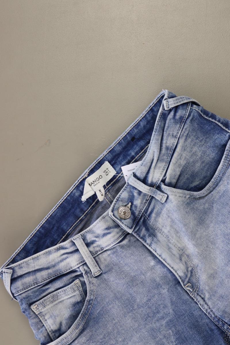Mango Skinny Jeans Gr. 36 blau aus Baumwolle