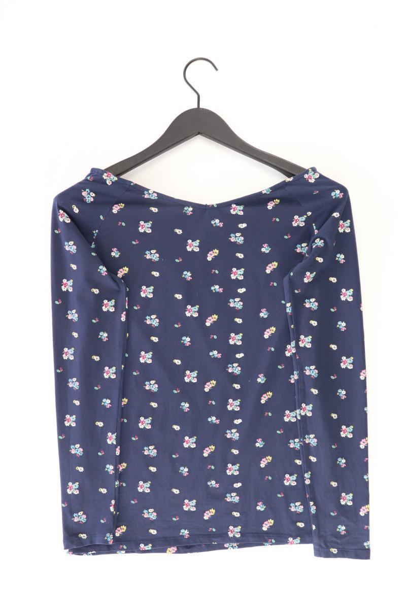 edc by Esprit Printshirt Gr. S mit Blumenmuster Langarm blau