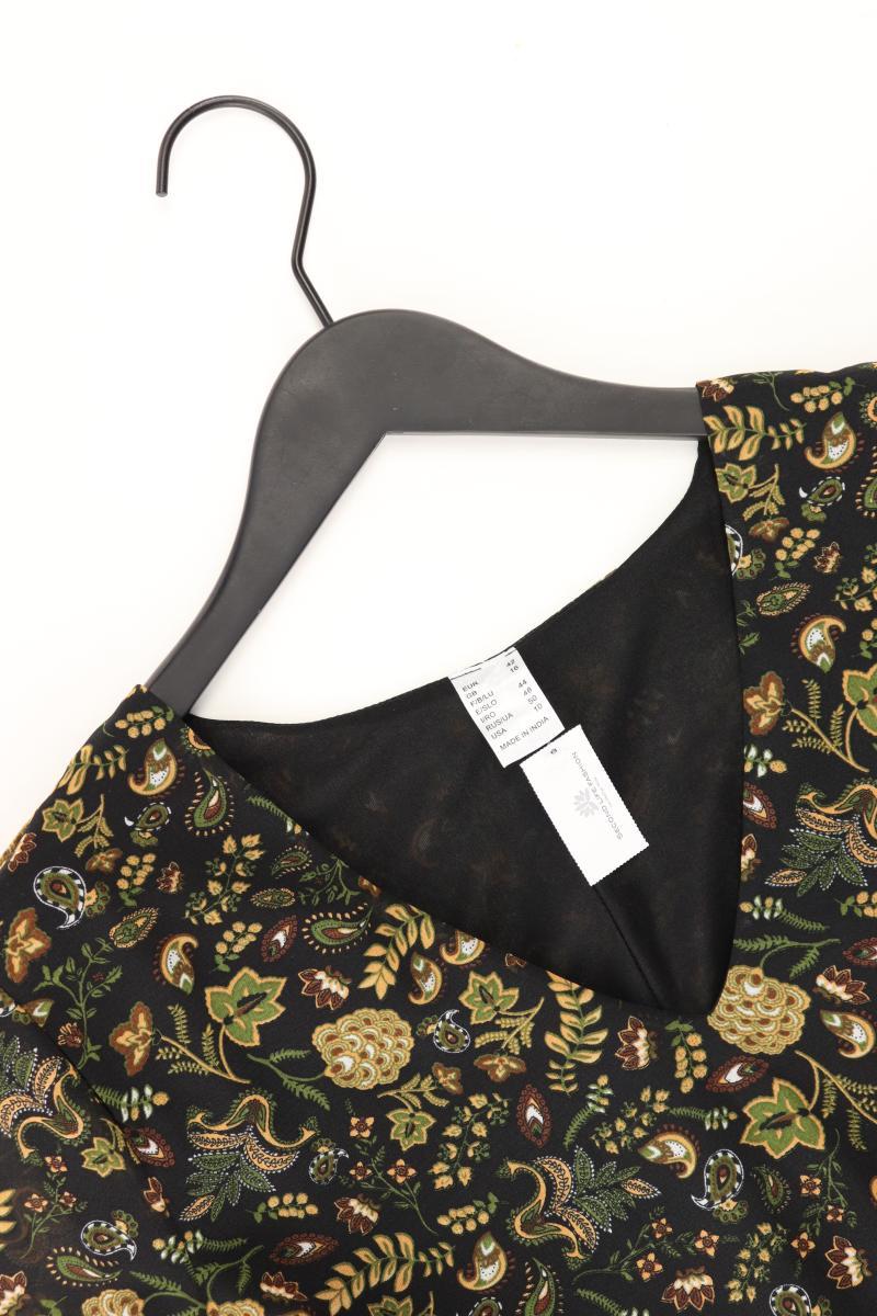 Langarmkleid Gr. 42 neuwertig schwarz aus Polyester