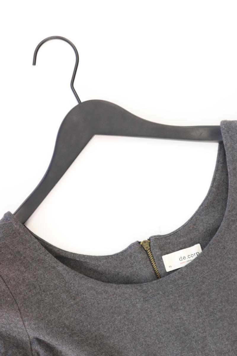 de.corp Esprit Stretchkleid Gr. XL 3/4 Ärmel grau aus Viskose