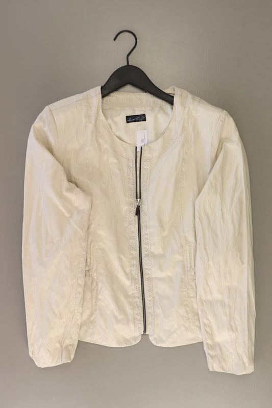 Lisa Tossa Übergangsjacke Gr. 42 creme aus Polyester