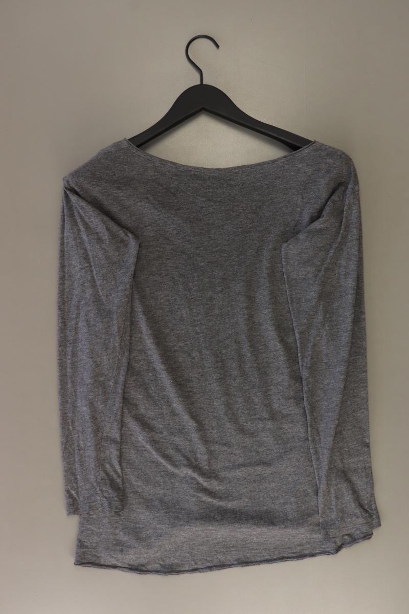 Esprit Longsleeve-Shirt Gr. M Langarm grau aus Baumwolle