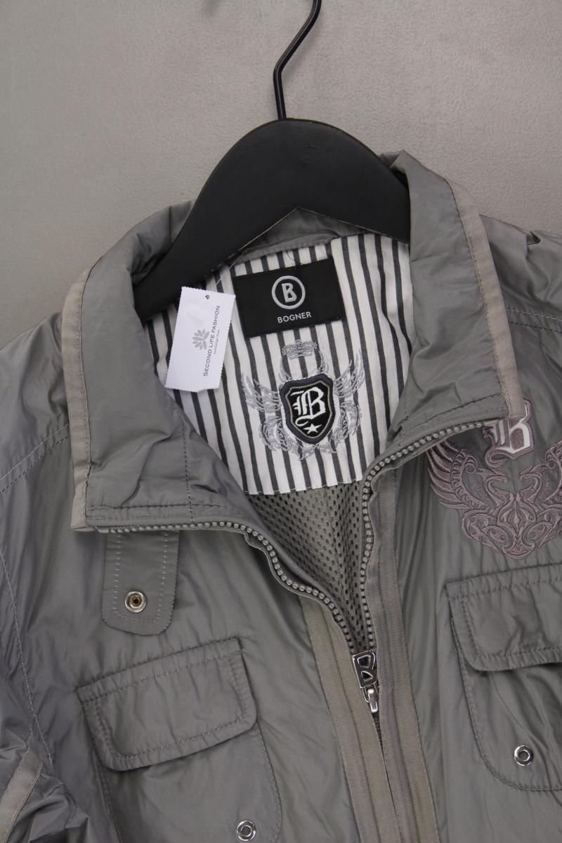 Bogner Übergangsjacke Gr. 38 grau aus Polyester