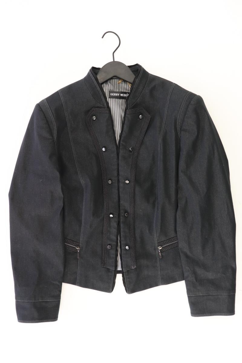 Gerry Weber Regular Blazer Gr. 44 schwarz aus Baumwolle