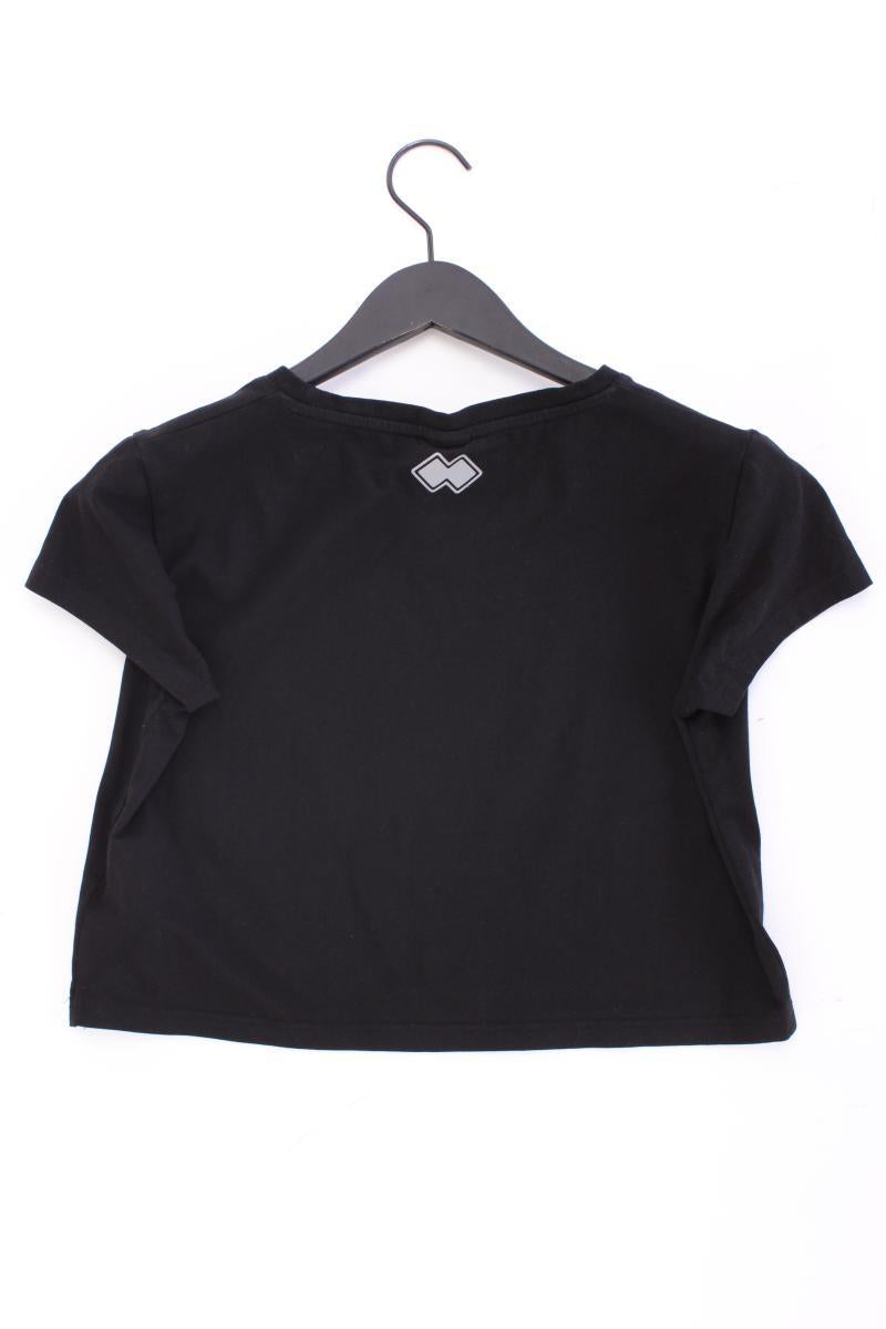 Errea Cropped Shirt Gr. M Kurzarm schwarz aus Baumwolle