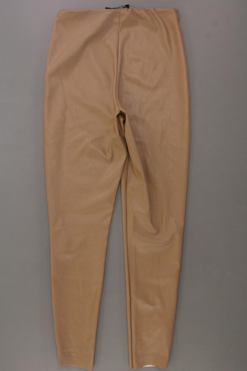 BOOHOO Kunstlederleggings Gr. 36 braun aus Polyurethan