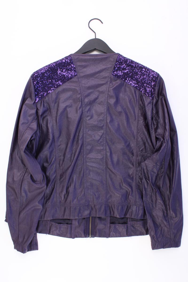 Zhenzi & Co. Comfort Jacke Gr. L neu mit Etikett mit Pailletten lila