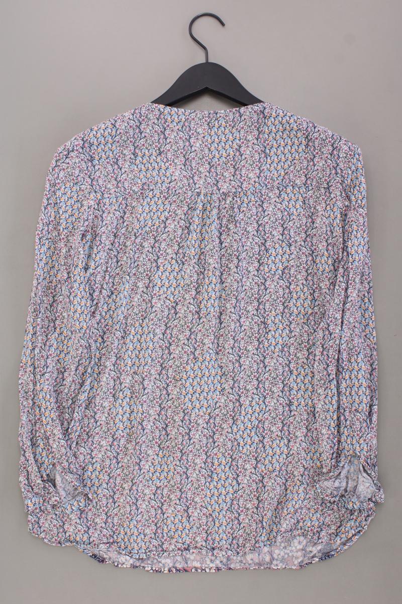 Esprit Langarmbluse Gr. 38 mit Blumenmuster mehrfarbig aus Viskose