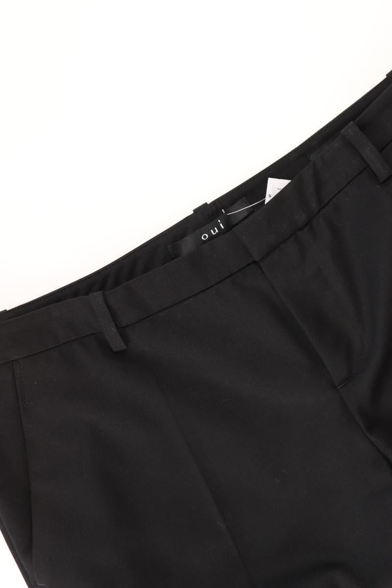Oui Anzughose Gr. 40 schwarz aus Polyester