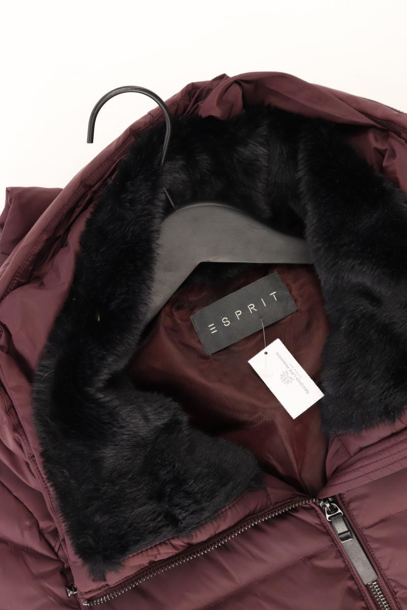 Esprit Daunenjacke Gr. M lila aus Polyester