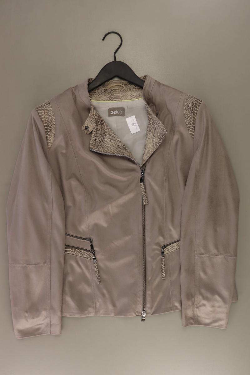 Gelco Regular Jacke Gr. 46 grau aus Polyester