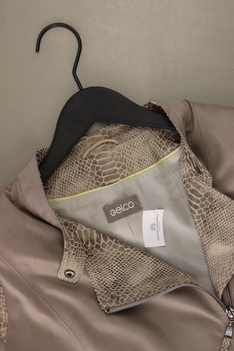 Gelco Regular Jacke Gr. 46 grau aus Polyester