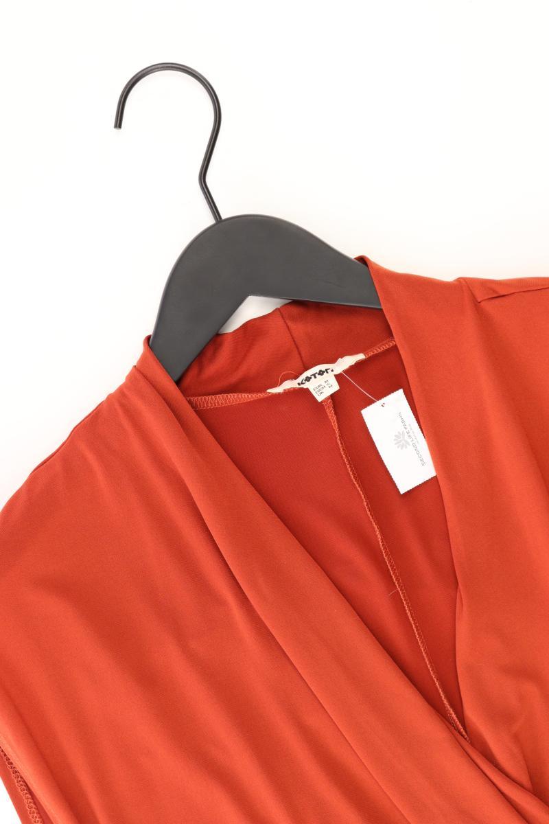 Koton Kurzarmbluse Gr. S orange aus Polyester