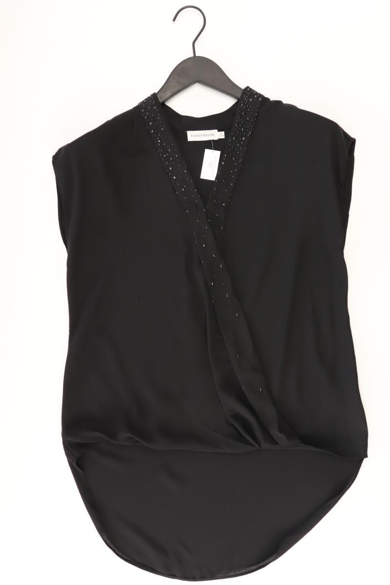 Paraphrase Kurzarmbluse Gr. M schwarz aus Polyester