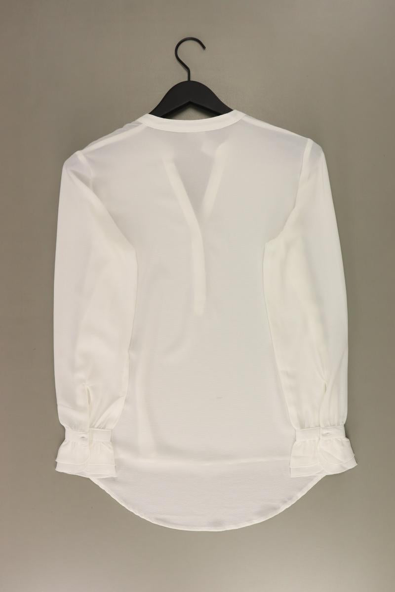 Jacqueline de Yong Langarmbluse Gr. 34 weiß aus Polyester