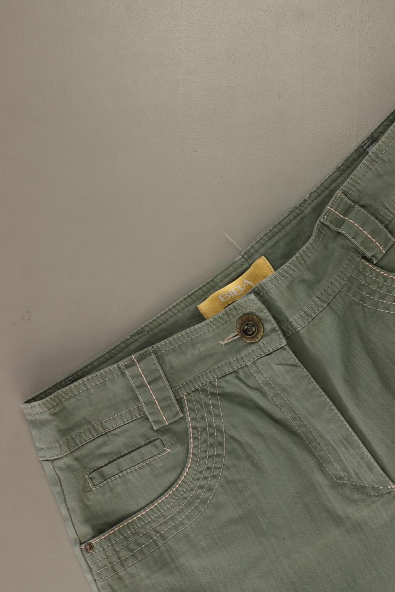 Biba Hose Gr. 36 Vintage olivgrün aus Baumwolle