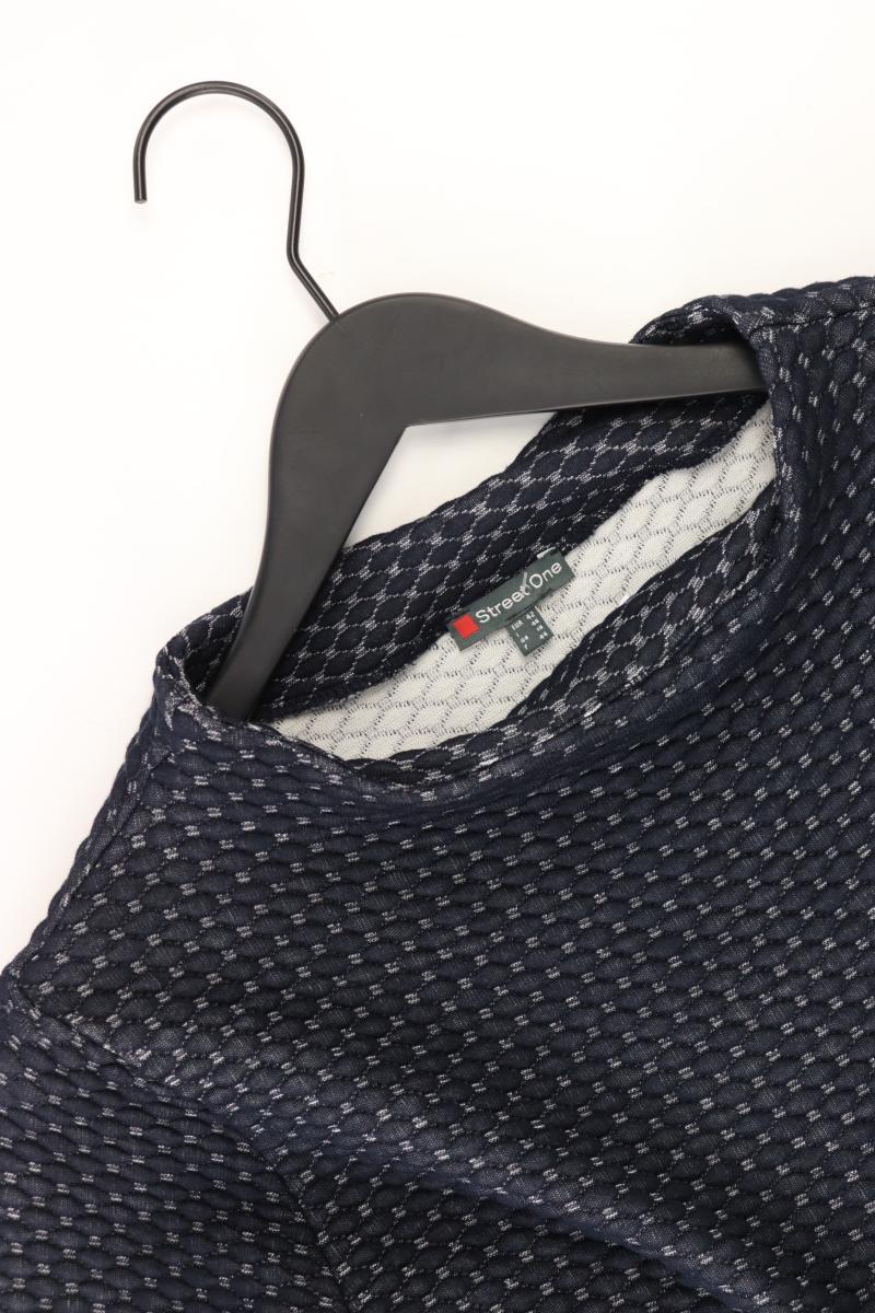 Street One Feinstrickpullover Gr. 42 schwarz aus Polyester