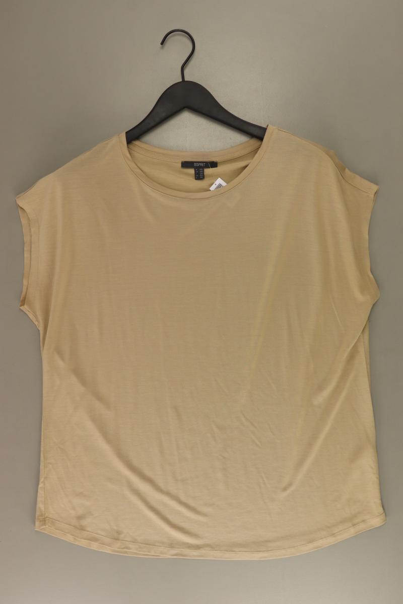 Esprit T-Shirt Gr. XXL Kurzarm creme aus Viskose