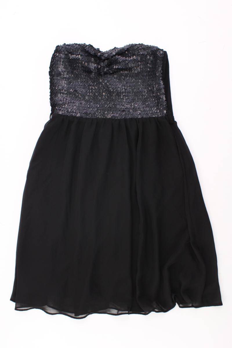 Review Bandeaukleid Gr. XS Ärmellos mit Pailletten schwarz aus Polyester