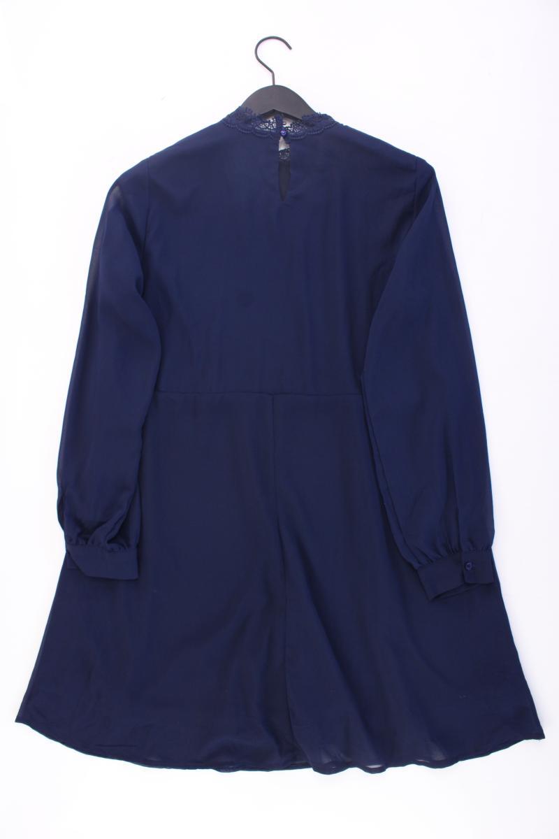 Sisters Point Chiffonkleid Gr. L Langarm blau aus Polyester