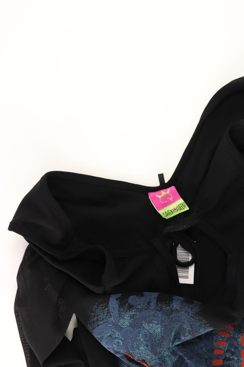 SAVE THE QUEEN! Langarmkleid Gr. XL schwarz aus Polyamid