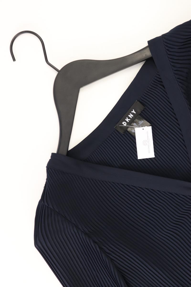 DKNY Langarmbluse Gr. M blau aus Polyester