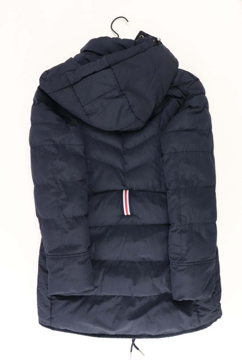 Rino&Pelle Kapuzenmantel Gr. 38 blau aus Polyester