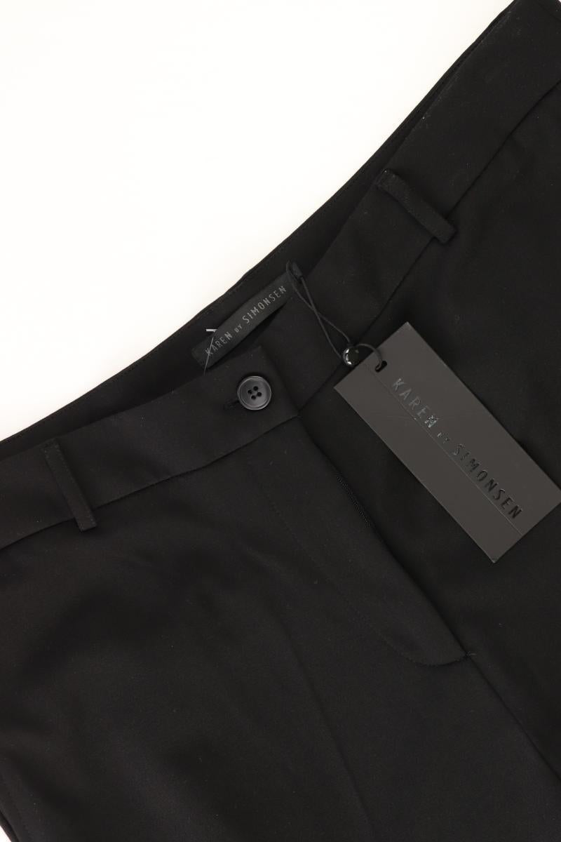 KAREN BY SIMONSEN Anzughose Gr. 44 neu mit Etikett schwarz aus Viskose