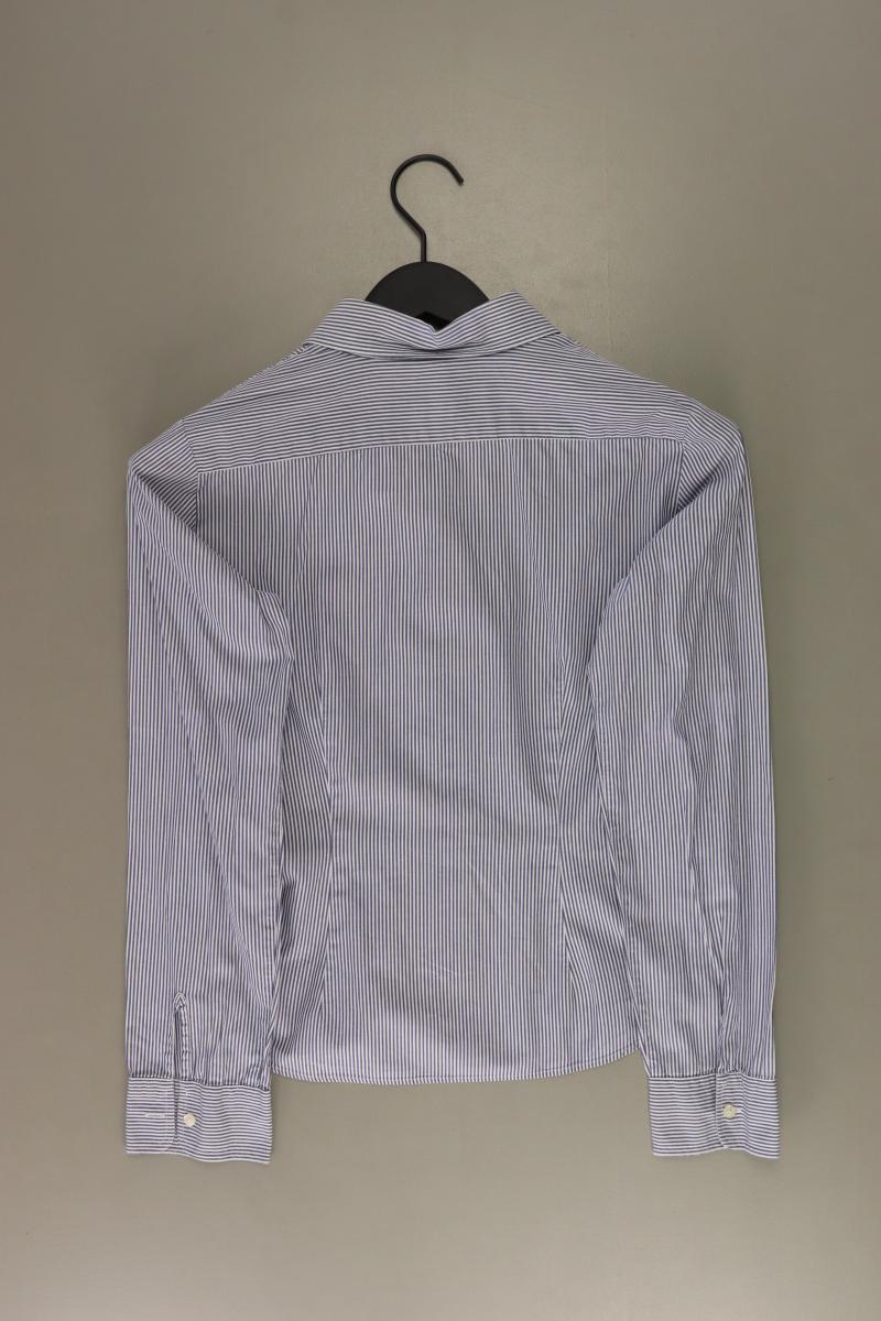 Benetton Langarmbluse Gr. 36 blau aus Baumwolle