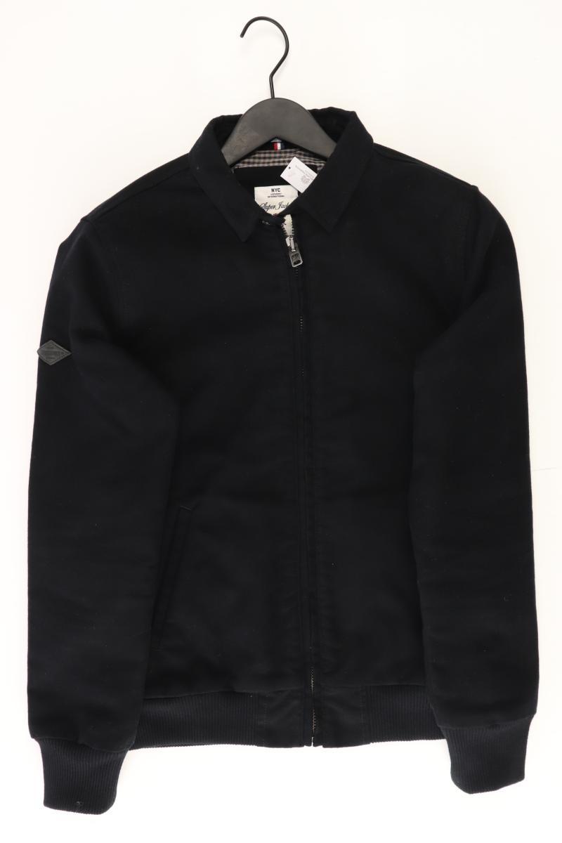Superdry Übergangsjacke für Herren Gr. S schwarz aus Baumwolle