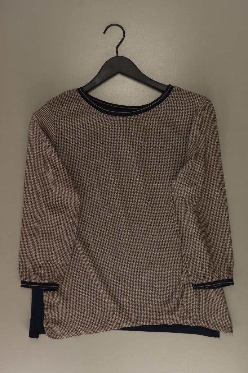 Tom Tailor Regular Bluse Gr. M 3/4 Ärmel braun aus Viskose