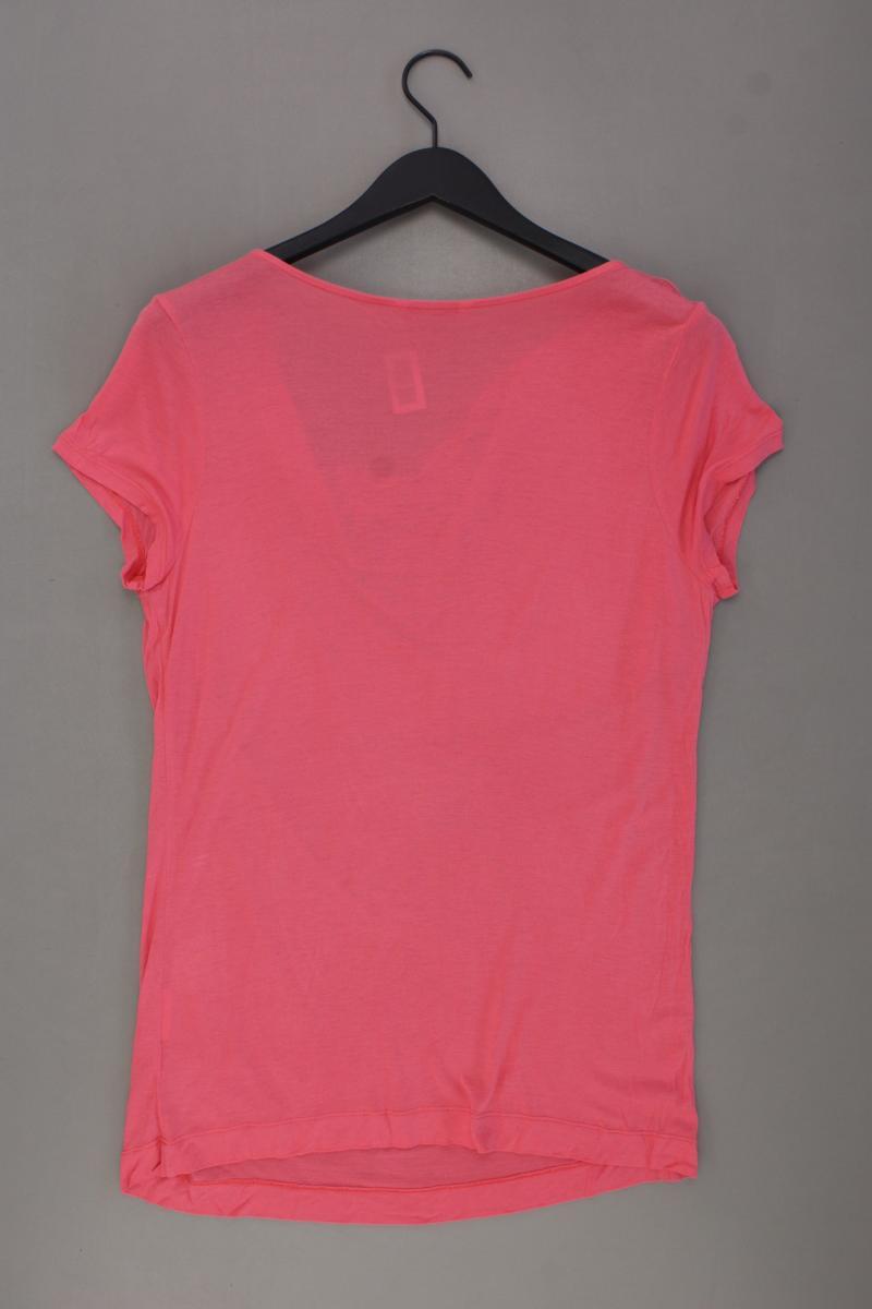 CAMAiEU T-Shirt Gr. M Kurzarm rosa aus Viskose
